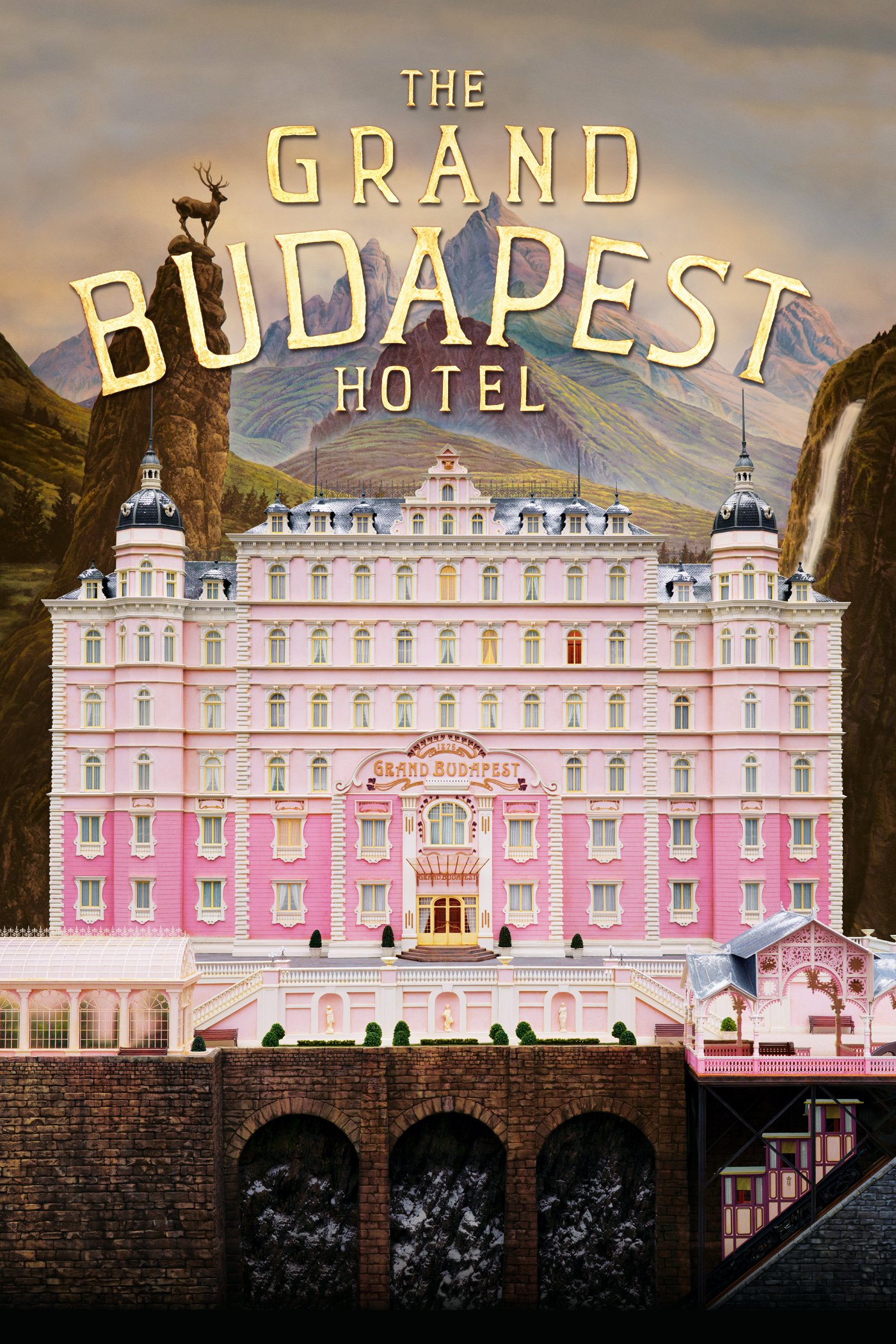 Plakat dla "Grand Budapest Hotel"
